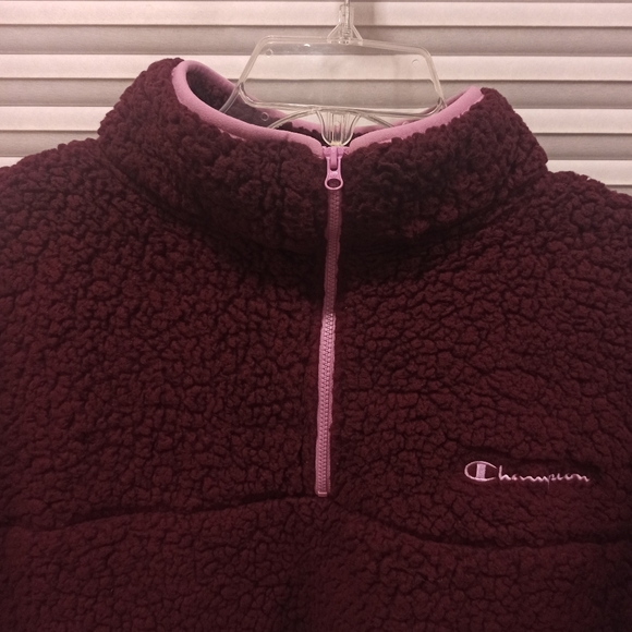 Champion crop ¼ zip up pullover sweatshirt - Picture 3 of 13